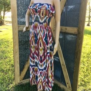 Chesley M Strapless Maxi